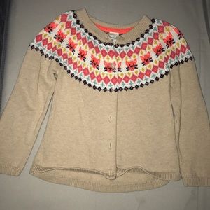 Toddler Girl’s Holiday Sweater. Like New!
